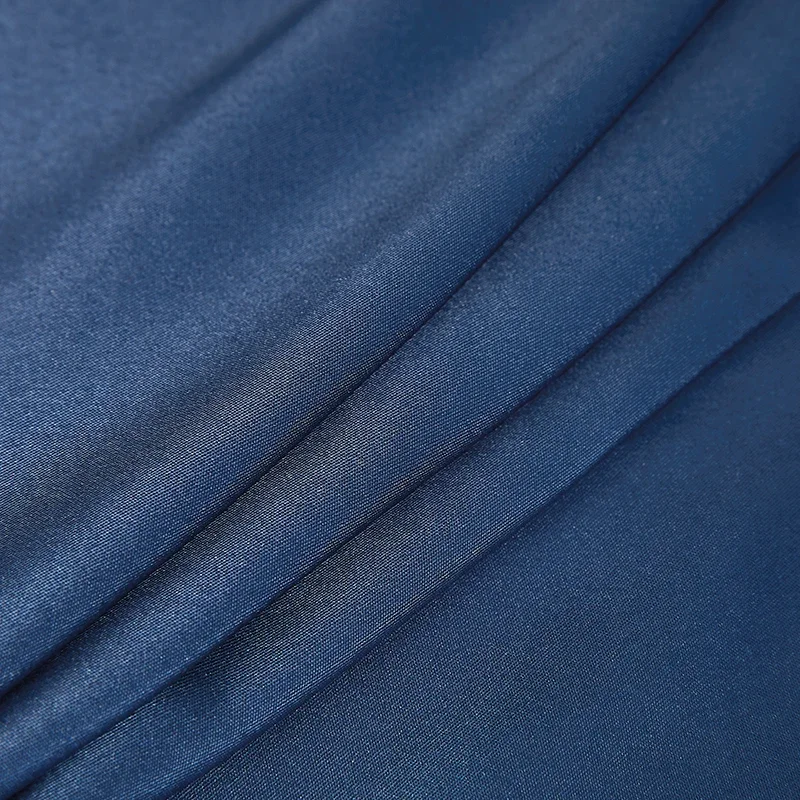 WASART Smooth satin rayon fitted sheet mattress cover summer bedspreads solid silky embroidery couple luxury double bed bedsheet