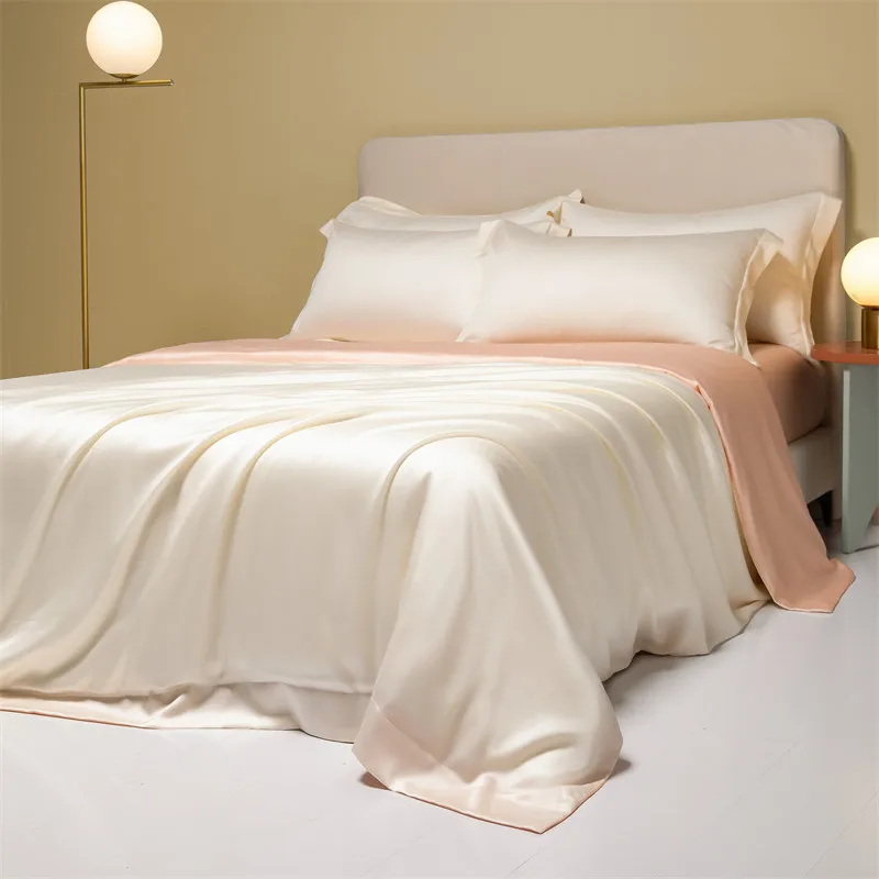 Luxury Bedding 100% Bamboo Duvet Cover 1PC Soild Colors Single Queen King Bed Cover Quilt Cover Soft Comfort Cool Summer Cooling