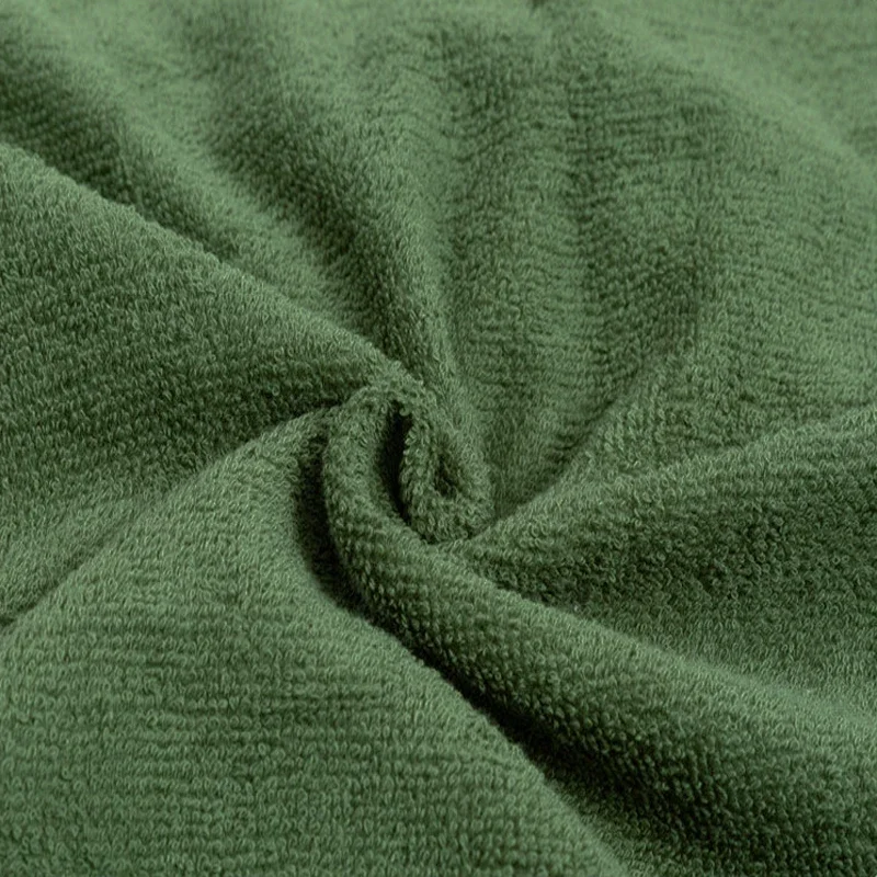 WASART Summer army green towel cotton quilt nap blanket soft bedspread air conditioning cool thin comforter luxury bedding 150