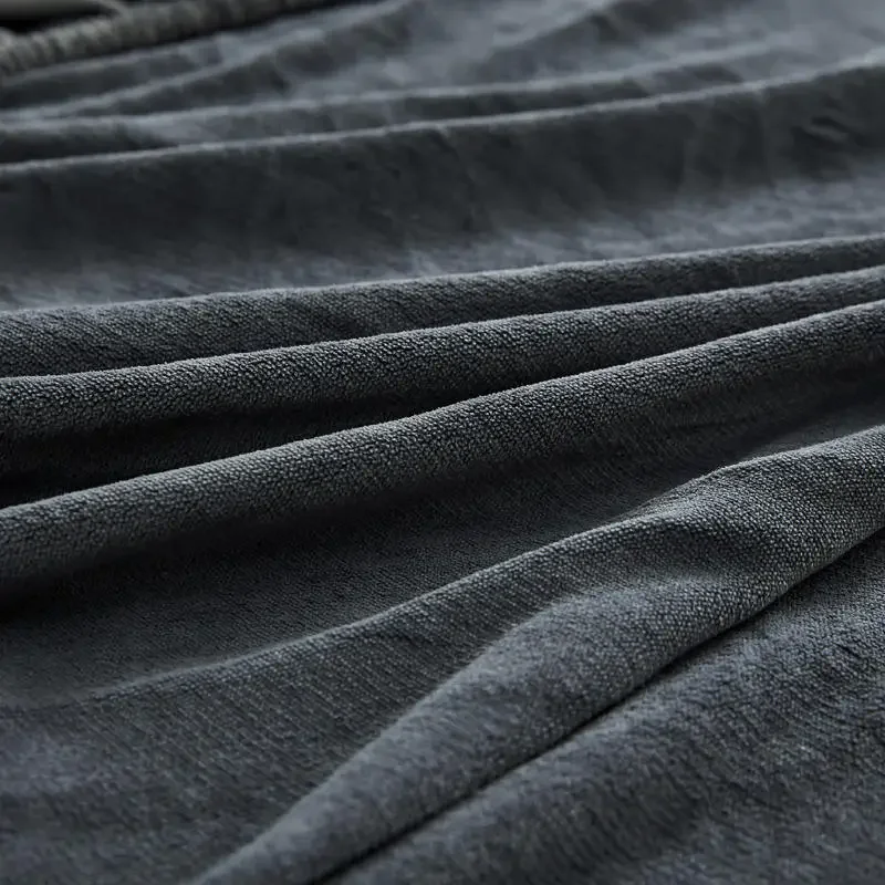 WASART Winter warm solid flannel elastic band fitted sheet mattress protector cover 140x200cm king size double bed bed sheet