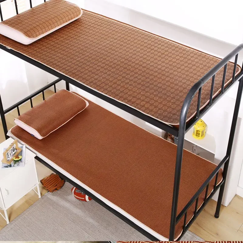 WASART Summer cool bamboo rattan mattress 135x200 cold sleeping mat single double folding cooling Ice sheet bed protection pad