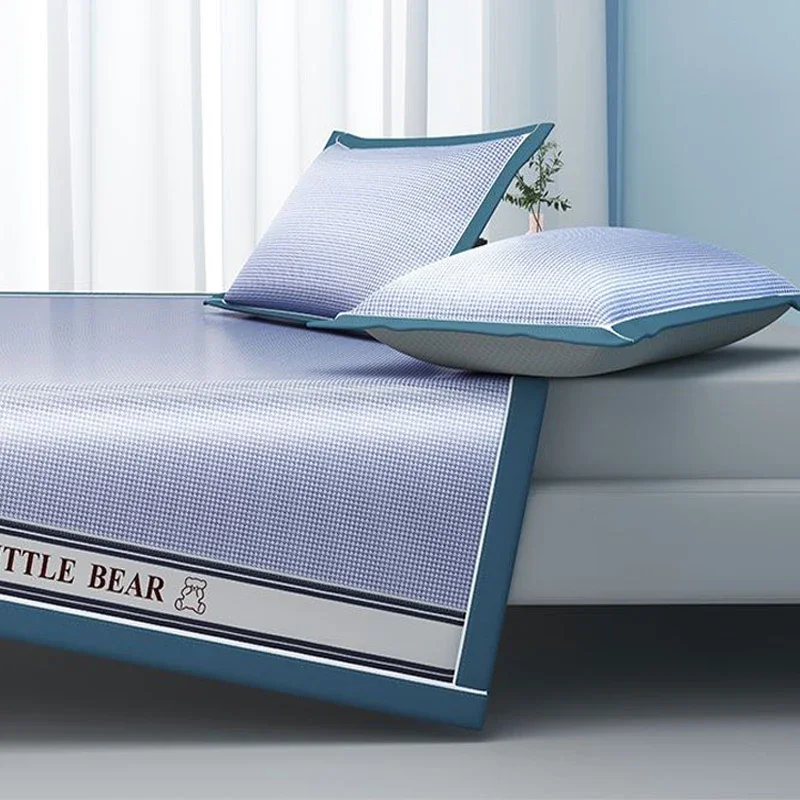 WASART Summer cooling mattress cool air conditioning ice sleeping mat folding couple cold sheet bed protection pad king size