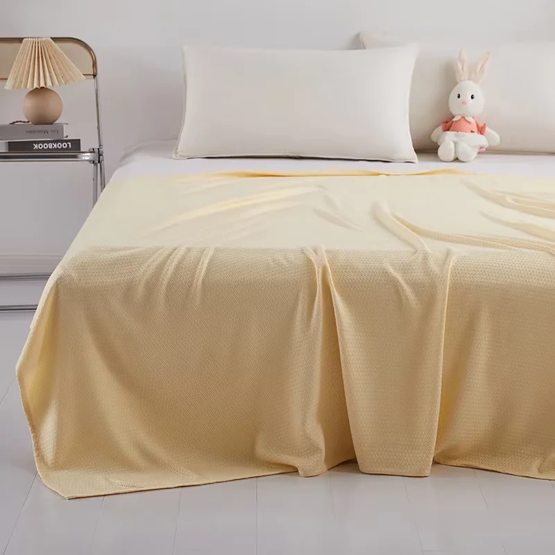 WASART 100% Bamboo fiber ice blanket summer cooling air condition thin quilt cold bedspread 150x200 luxury double bed king size