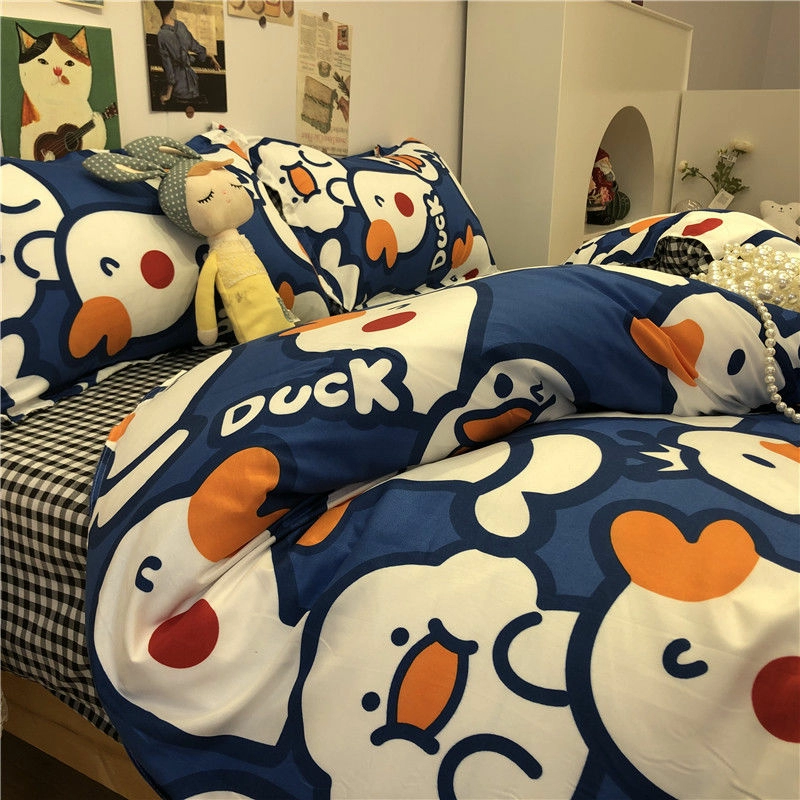 Bedsheet Set with Pillow ... Duvet Cover 140x200 King Size Bedspreads In Offer...Bed Linen 135x200 Luxury Bedding Set